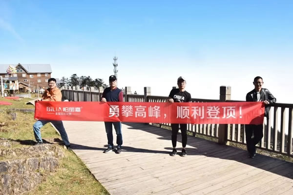 窗含西嶺千秋雪，云上攀登柏麗嘉