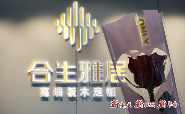 合生雅居全屋定制營銷中心喬遷新址_新起點(diǎn) 新挑戰(zhàn) 新革命