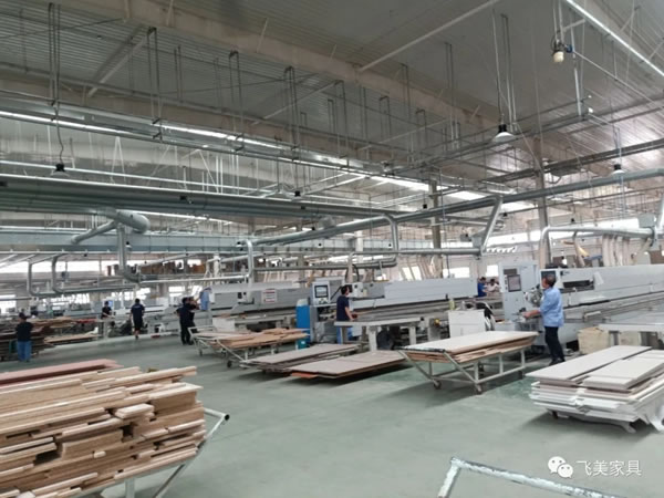 飛美家具蘆臺生產(chǎn)基地正式投產(chǎn)！