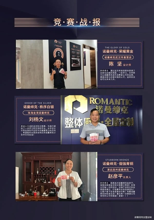 諾曼締克全屋定制 | 全國經(jīng)銷商知識(shí)競賽圓滿落幕！