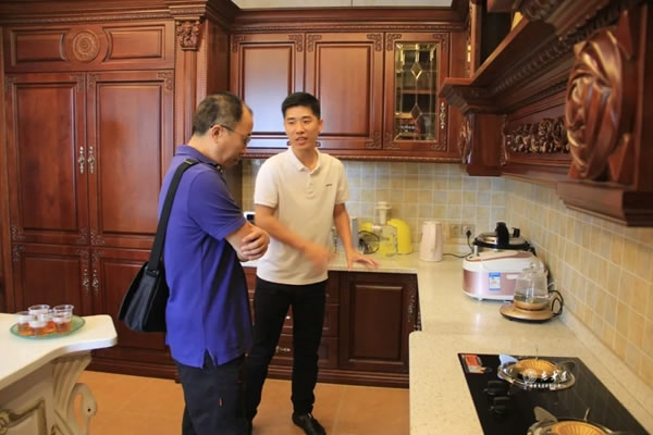 省科技型中小企業(yè)技術(shù)創(chuàng)新中心領(lǐng)導(dǎo)蒞臨《老木匠木業(yè)有限公司》實(shí)地評(píng)審省科技項(xiàng)目