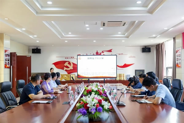 合肥市工商聯(lián)領(lǐng)導(dǎo)走訪調(diào)研客來福家居黨建工作