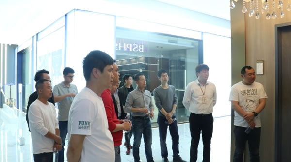 余工大家居一行蒞臨BSPH寶思派智能家居參觀考察
