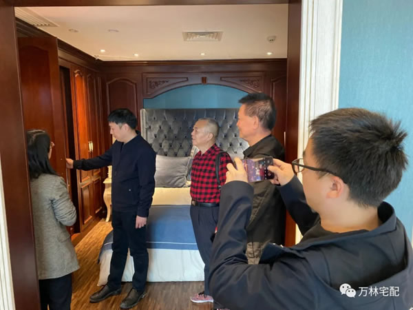 建甌市委書記陳建新一行蒞臨萬林宅配家具考察指導