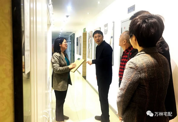 建甌市委書記陳建新一行蒞臨萬林宅配家具考察指導