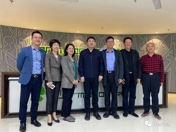 建甌市委書記陳建新一行蒞臨萬林宅配家具考察指導