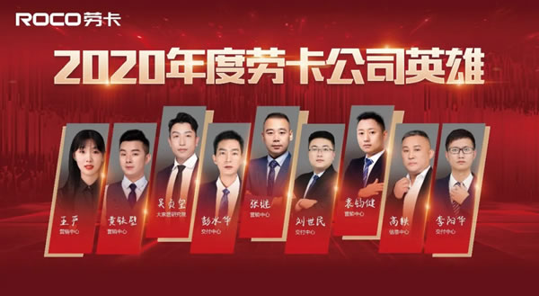 勞卡全屋定制營銷中心2020年公司英雄事跡回顧