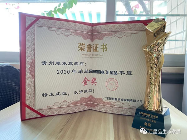 匯星品2020年度優(yōu)秀門店評(píng)比結(jié)果新鮮出爐！