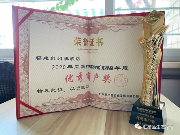 匯星品2020年度優(yōu)秀門店評(píng)比結(jié)果新鮮出爐！