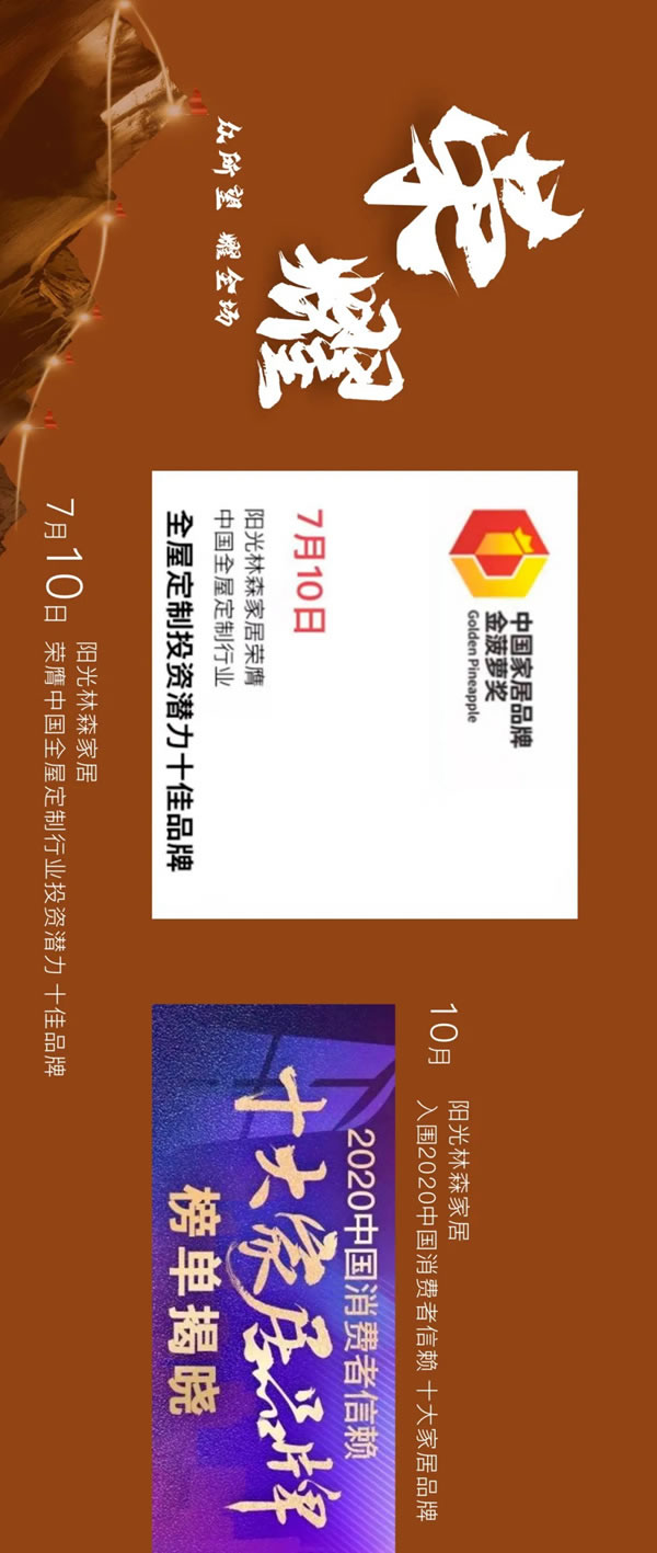 圖說2020，陽光林森全屋定制這一年！