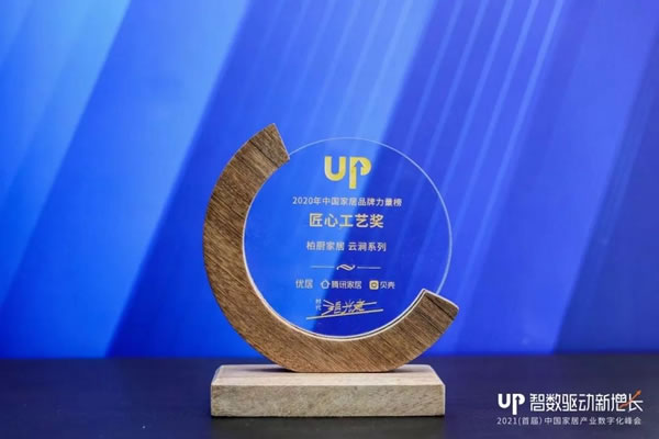 柏廚家居榮獲“2020年中國(guó)家居品牌力量榜”三項(xiàng)大獎(jiǎng)