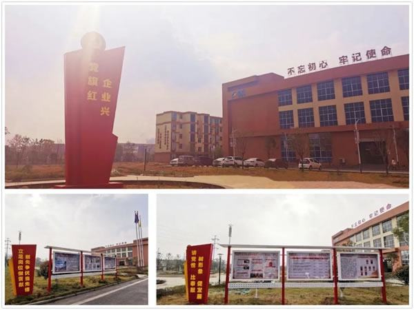 上饒市黨建“三化”建設觀摩團至唯妮爾集團觀摩指導