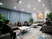 三維家創(chuàng)始人兼CEO蔡志森蒞臨易高家居參觀交流