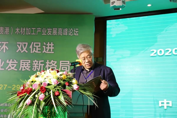 耀東華公司曾敏華董事長出席第五屆廣西木材加工產(chǎn)業(yè)發(fā)展高峰論壇并作主旨報告