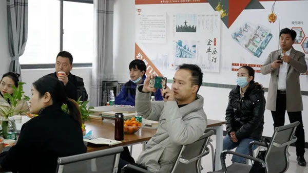 科德貝爾全屋定制河南公司代表赴總部學習參觀