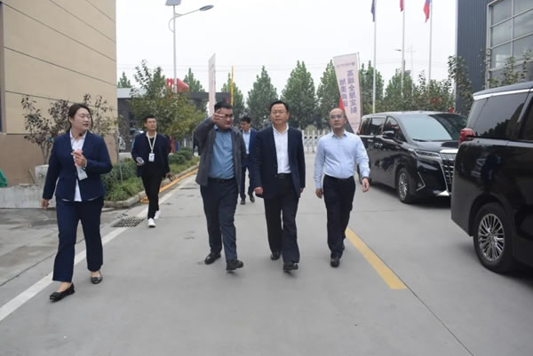 荊門孫兵市長一行蒞臨旭美尚諾總部考察