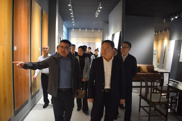 荊門孫兵市長一行蒞臨旭美尚諾總部考察