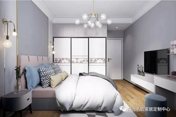 邦元名匠125㎡三室的簡約裝修設(shè)計(jì)