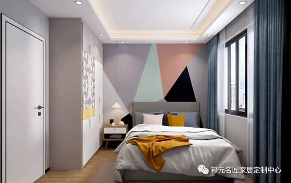 邦元名匠125㎡三室的簡約裝修設(shè)計(jì)