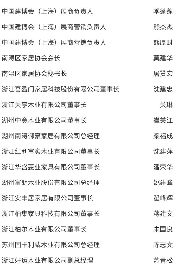 2024中國建博會(huì)（上海）南潯推介會(huì)圓滿舉辦！_2
