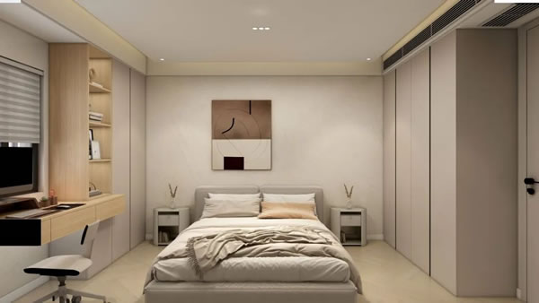 博洛尼全屋定制·Boloni｜123m2現(xiàn)代時尚風，交匯于本源之地