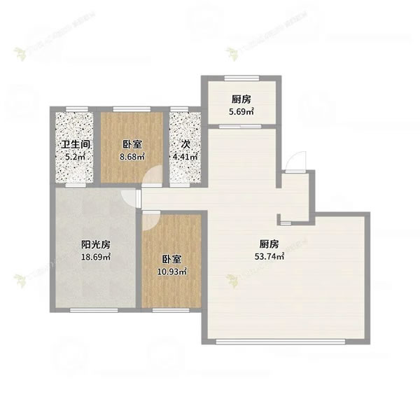 兔寶寶全屋定制|復(fù)古原木風(fēng)，126㎡的舒適空間，居住體驗升級！
