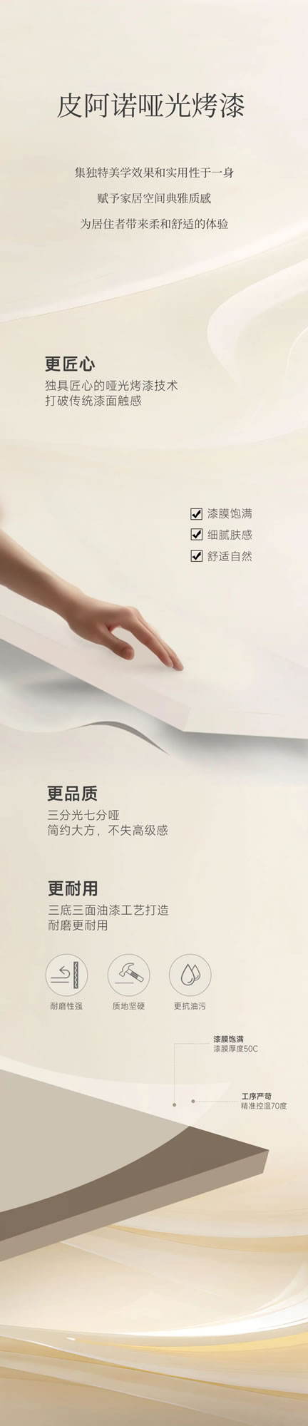 文未有禮 | 皮阿諾啞光烤漆潮流色板 為生活注入不凡格調(diào)